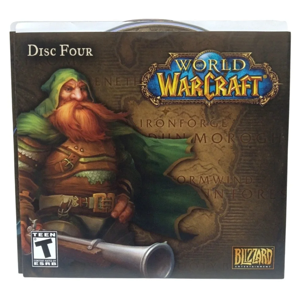 VTG WORLD OF WARCRAFT Original Big Box PC Windows Game Blizzard; New Open‎ Box